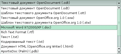 ../kde_openoffice_writer_save_as_dialog_format_list.png