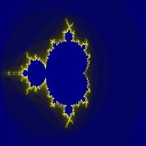 The same image, before and after applying Fractal Explorer filter