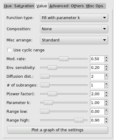 CML Explorer filter options (Value)