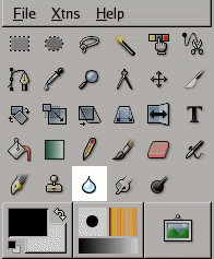 Convolve tool icon in the Toolbox